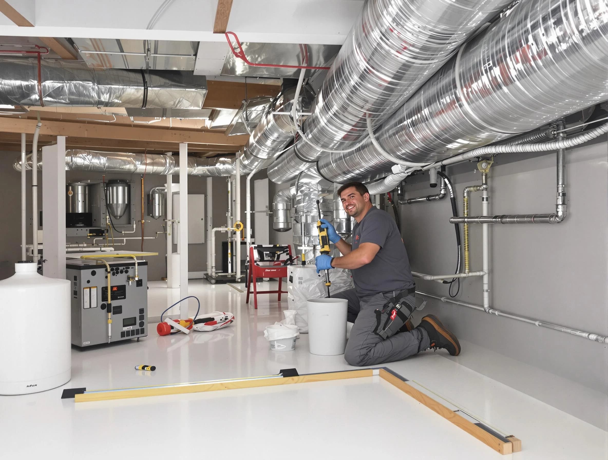 Professional duct sealing service by Corrales Air Duct Cleaning in Corrales