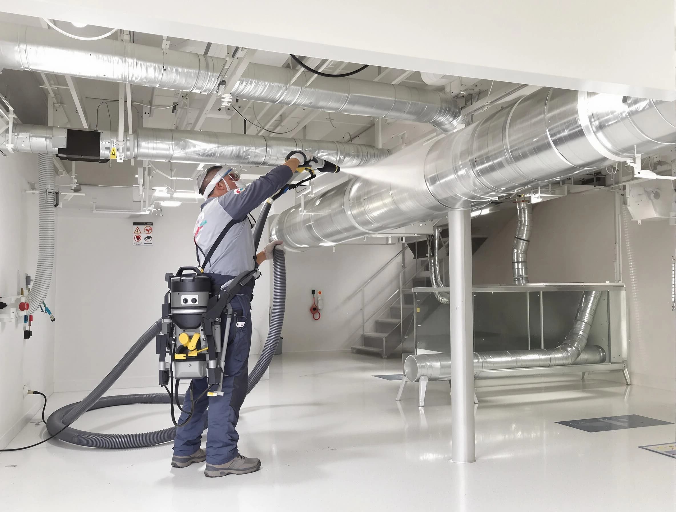 Professional central duct cleaning by Corrales Air Duct Cleaning in Corrales