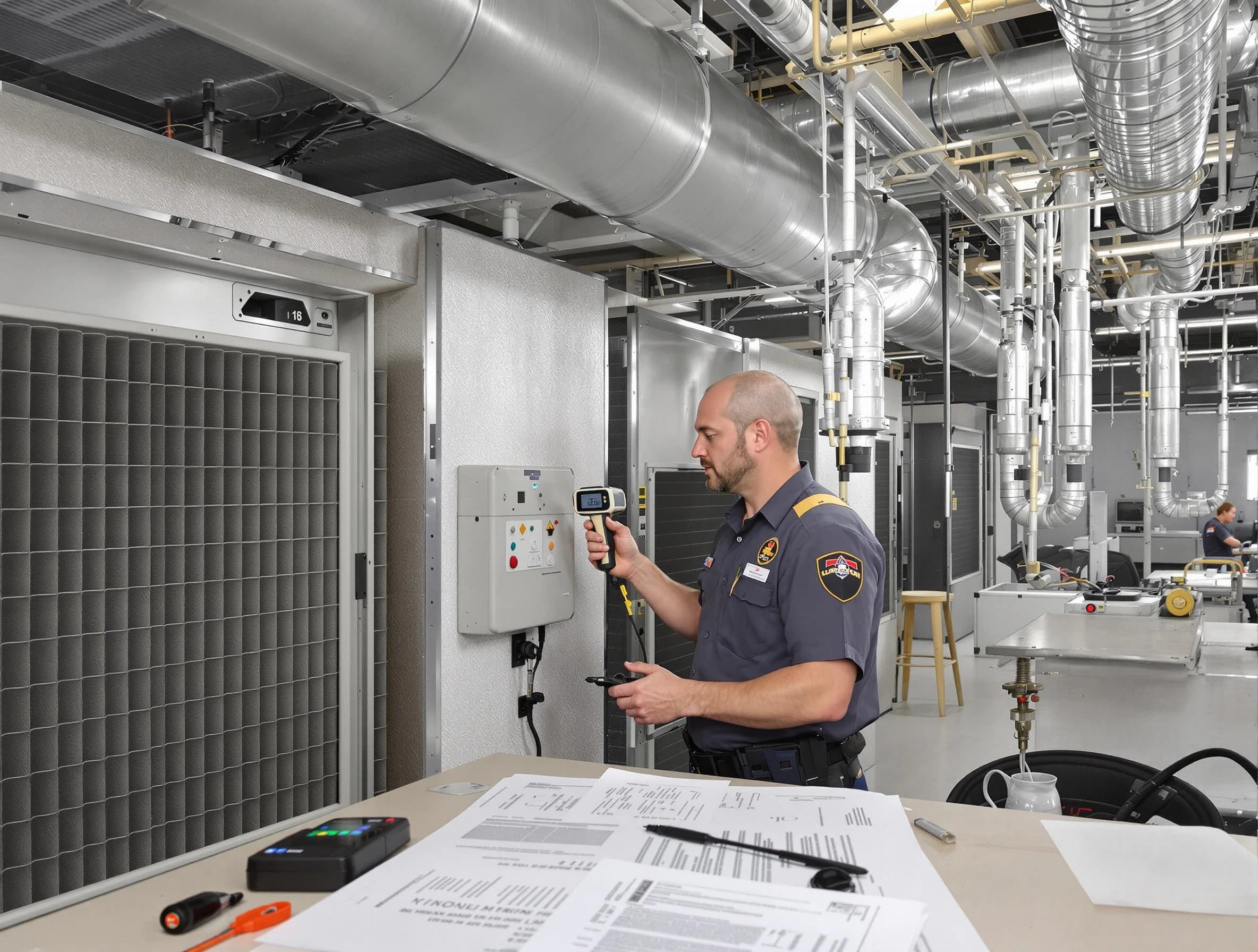 Professional filter system inspection by Corrales Air Duct Cleaning in Corrales