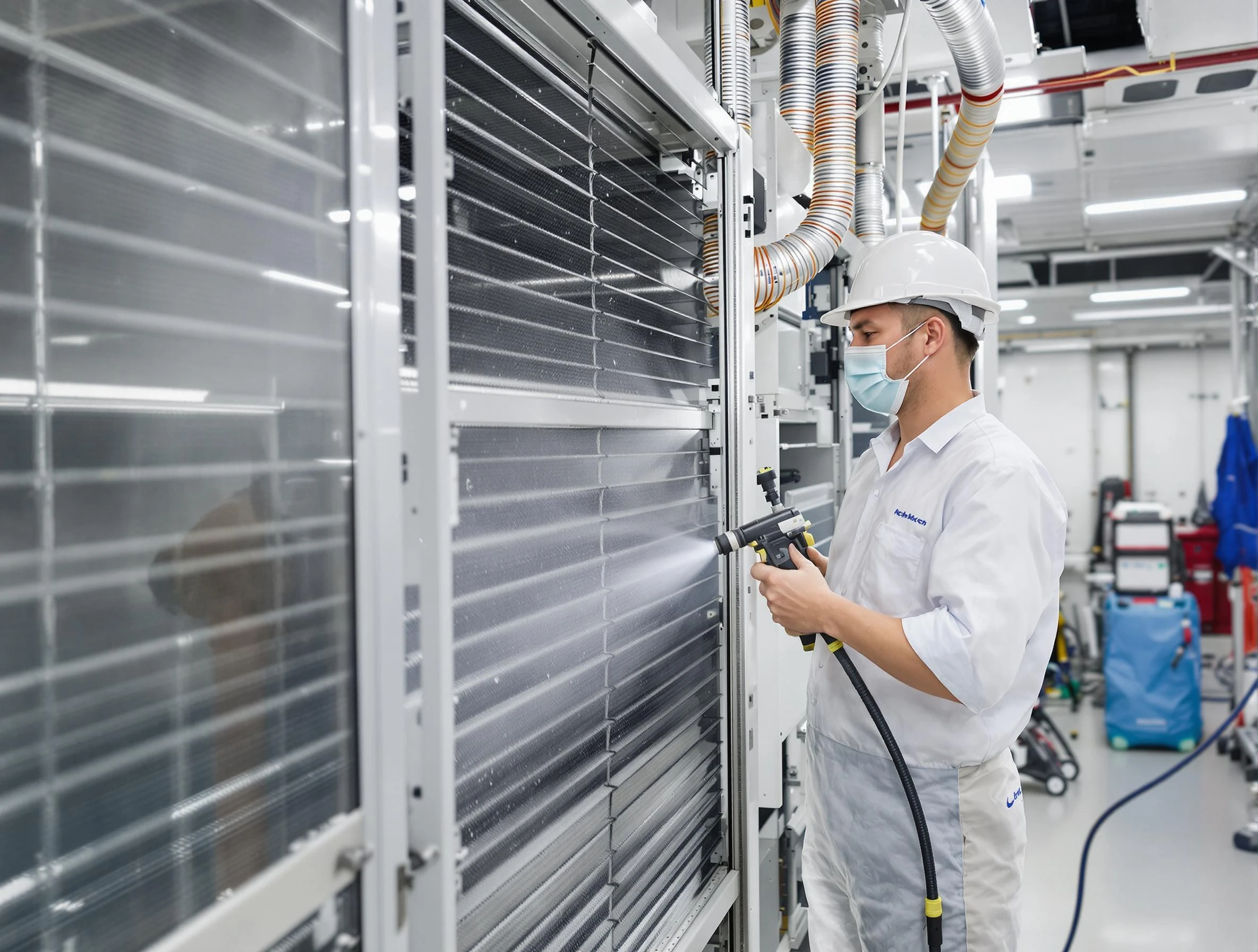 Professional AC coil cleaning by Corrales Air Duct Cleaning in Corrales