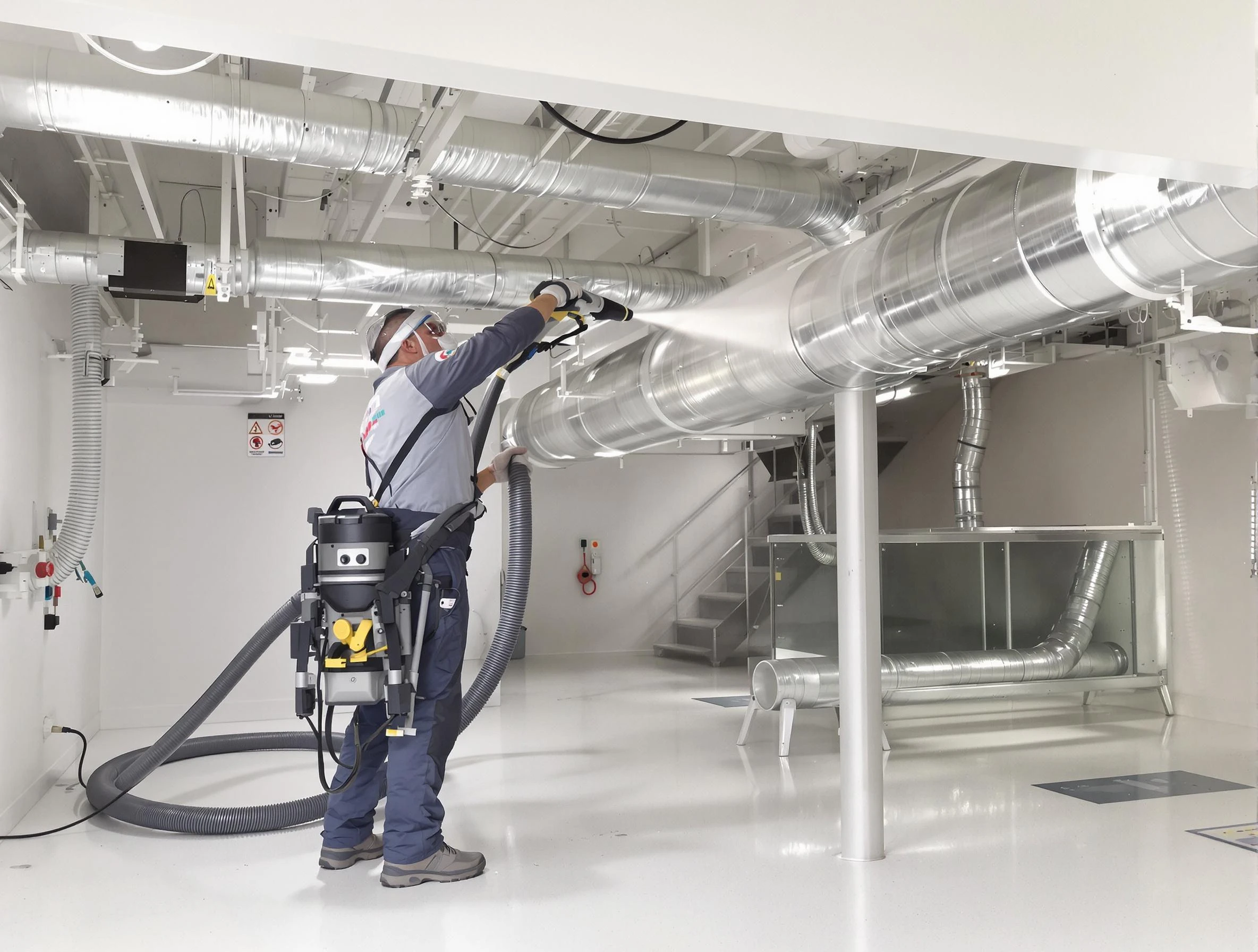 Professional central duct cleaning by Corrales Air Duct Cleaning in Corrales