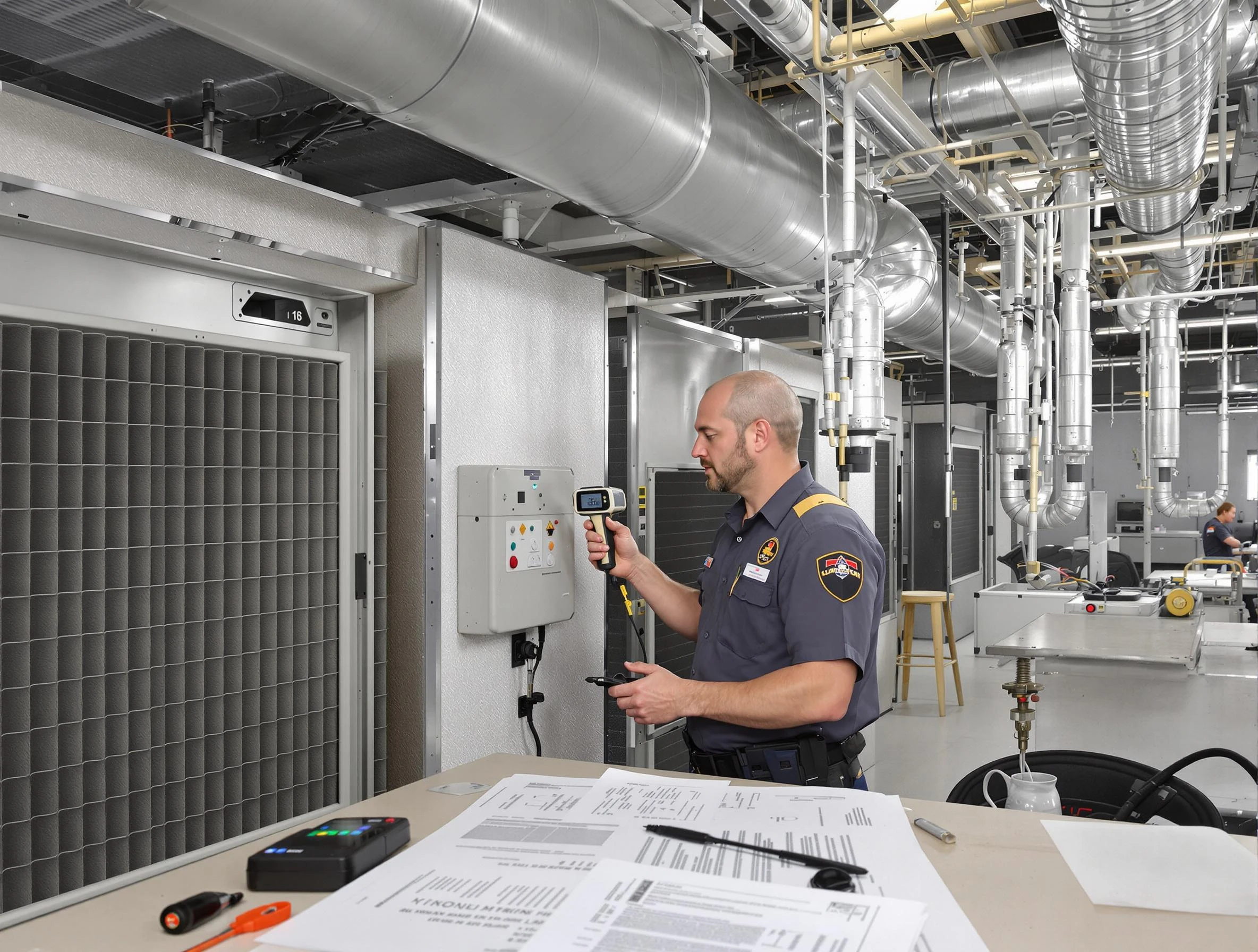 Professional filter system inspection by Corrales Air Duct Cleaning in Corrales